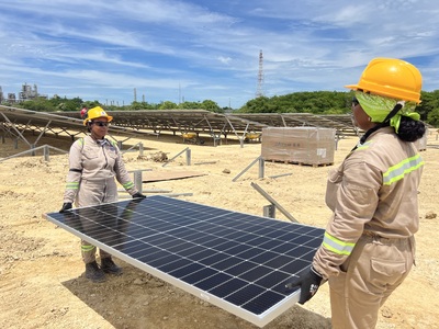 Primera granja solar en una refinería de Latinoamérica es de Ecopetrol