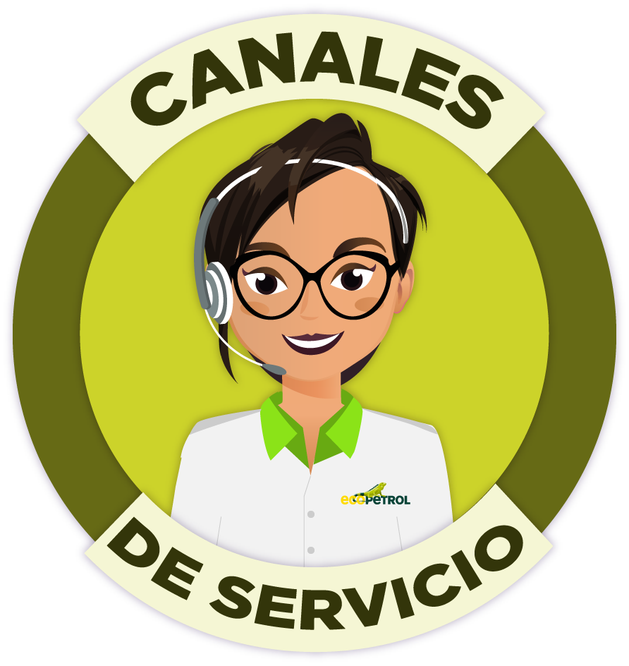 Icono de canales de servicio Ecopetrol