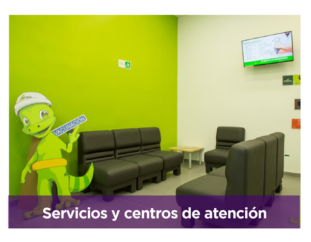 Servicios y centros de atención