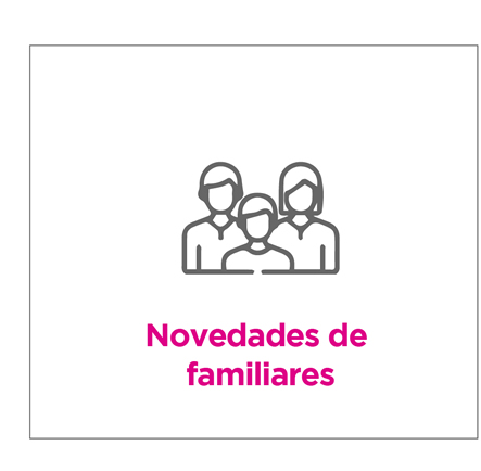 Novedades de familiares