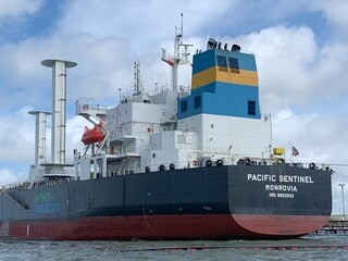 Operación de transporte marítimo en buque asistido con la fuerza del viento reduce emisiones de CO2 en 49%