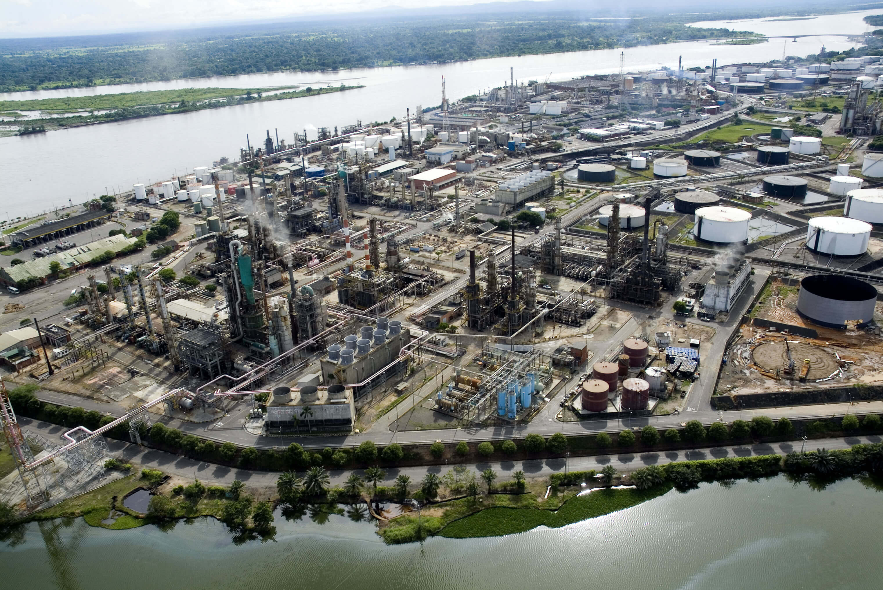 Refinería de Ecopetrol en Barrancabermeja.