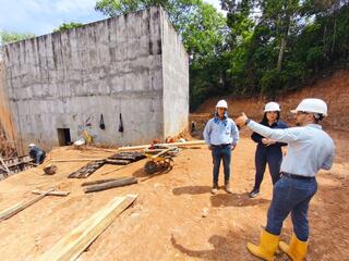 Se reanudaron las obras de la Planta de Tratamiento de Lodos del Acueducto de Barrancabermeja