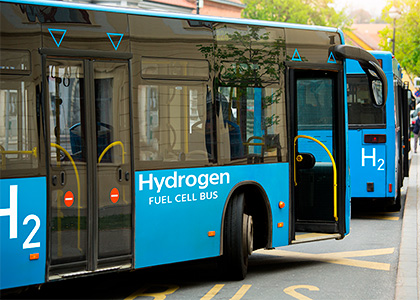 Bus SITP con hidrógeno, proyecto de biocombustibles en Colombia