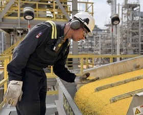 Refinería de Cartagena inició despacho de azufre sólido a mercados nacionales